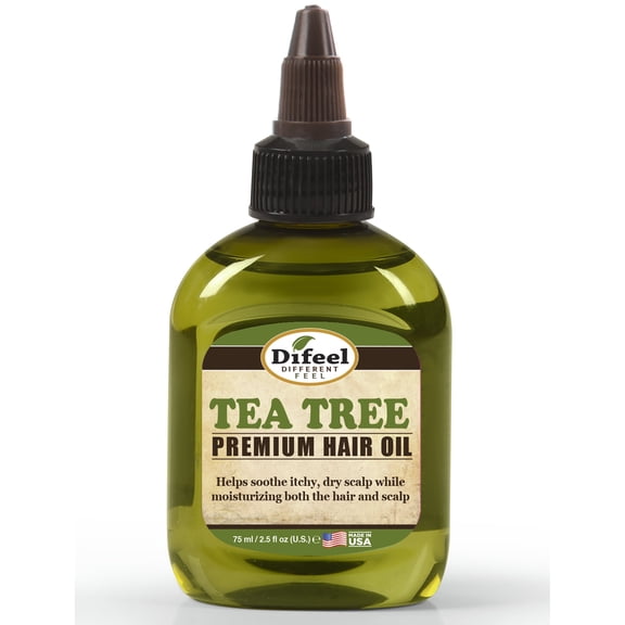 Difeel Premium Natural Hair Oil - Tea Tree Oil 2.5 oz.