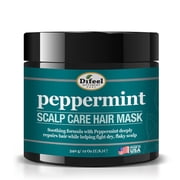 Difeel Peppermint Scalp Care Hair Mask, Deep Conditioning Treatment for Oily Hair, 12 oz