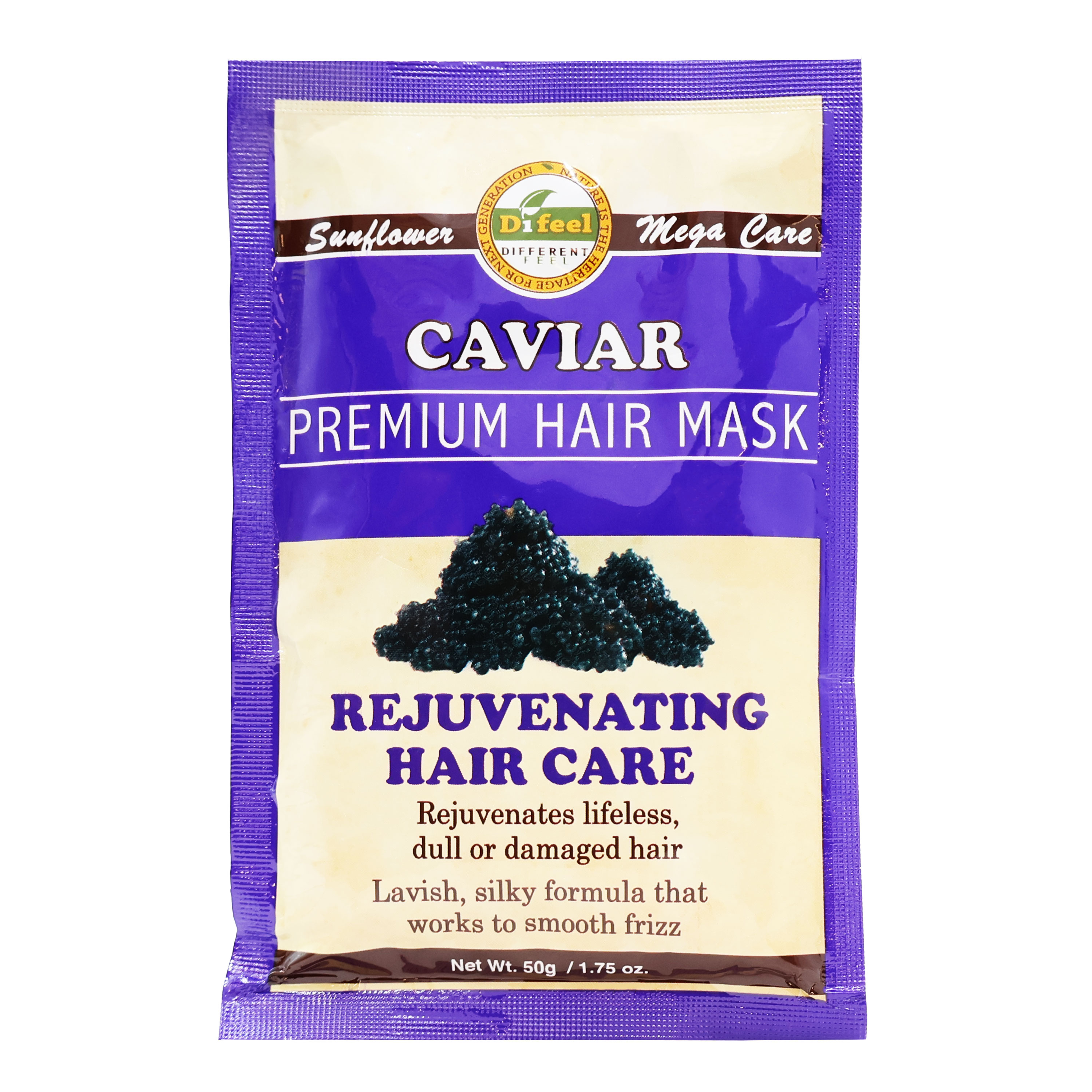 Difeel Premium Hair Mask Caviar 1.75 Oz, Pack of 6