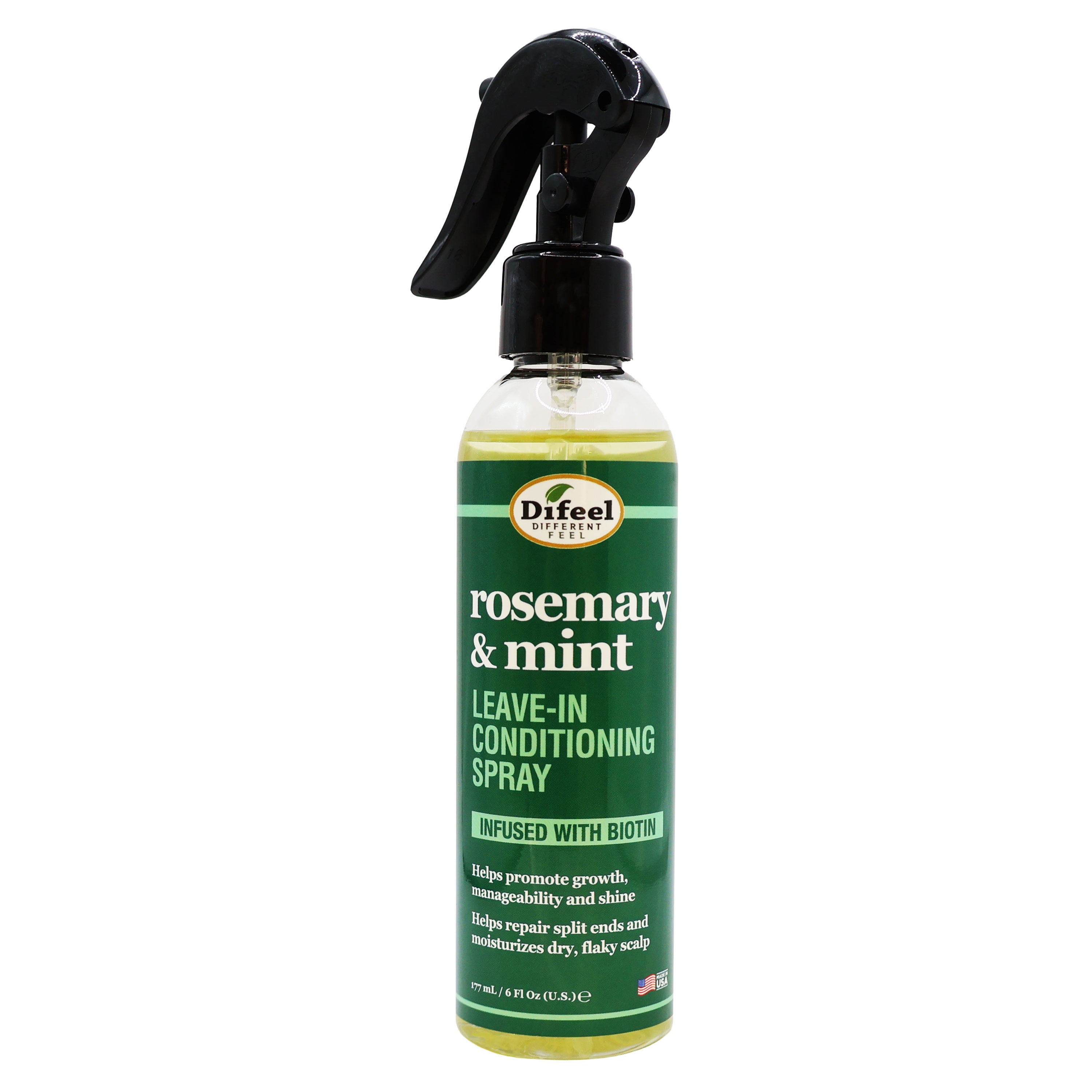 Difeel Rosemary and Mint Leave In Conditioning Spray 6 Oz.