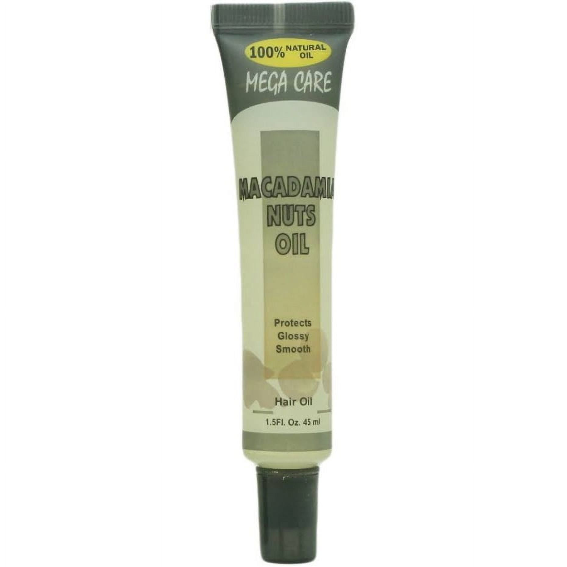 Difeel Sunflower Mega Care Hair Oil Macadamia Nuts Oil 1.5 Oz., Pack of