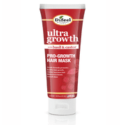 Difeel Ultra Growth Basil & Castor Oil Hair Mask, Deep Conditioning Growth Treatment, 8 oz