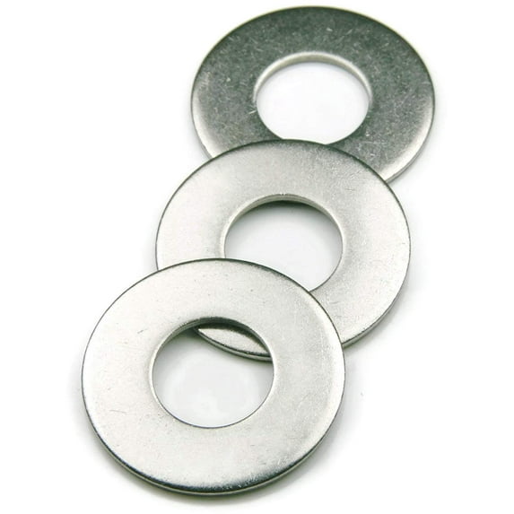 Pack 10 Of 5/16 X 1" Flat Washers 304 Stainless Steel 18-8