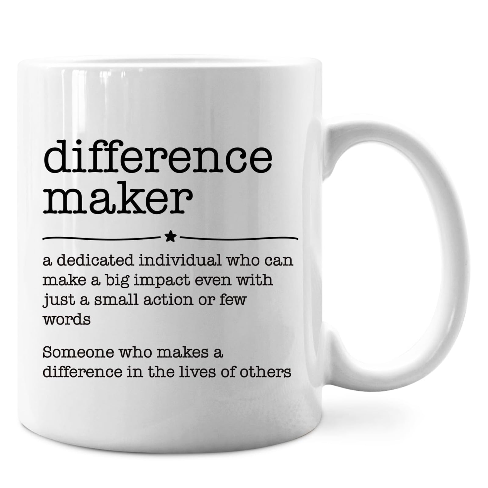 Difference Maker Definition Mug,Difference Maker Coffee Cup 11 Ounce ...