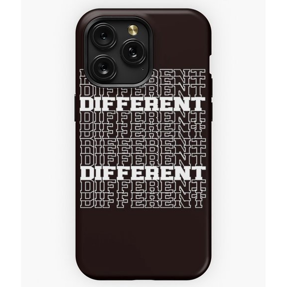 Different Be So Unique Quote M1610 Phone Case for iPhone 17 16 15 14 13 12 11 Pro Max