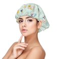 thumbnail image 1 of Different Breeds of Dogs Silk Bonnet for Sleeping Women Men, Adjustable Elastic Satin Bonnet Bonnet for Sleeping, Soft Similar Silk Curly Cuteness Hair Bonnet for Sleeping, 1 of 7