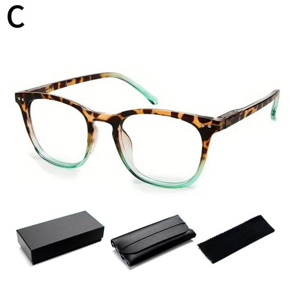 Different Degrees Womens Blue Light Presbyopic Glasses Womens Sexy Leopard Print Reading Design Charming Glasses