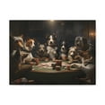 thumbnail image 1 of Different Dogs Playing Poker Animals Playing Card Canvas Wall Art for Home Decor Ready-to-Hang, 1 of 16