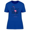 thumbnail image 1 of Different Funny Flamingo T-Shirt Women -Image by Shutterstock, Female x-Large, 1 of 2