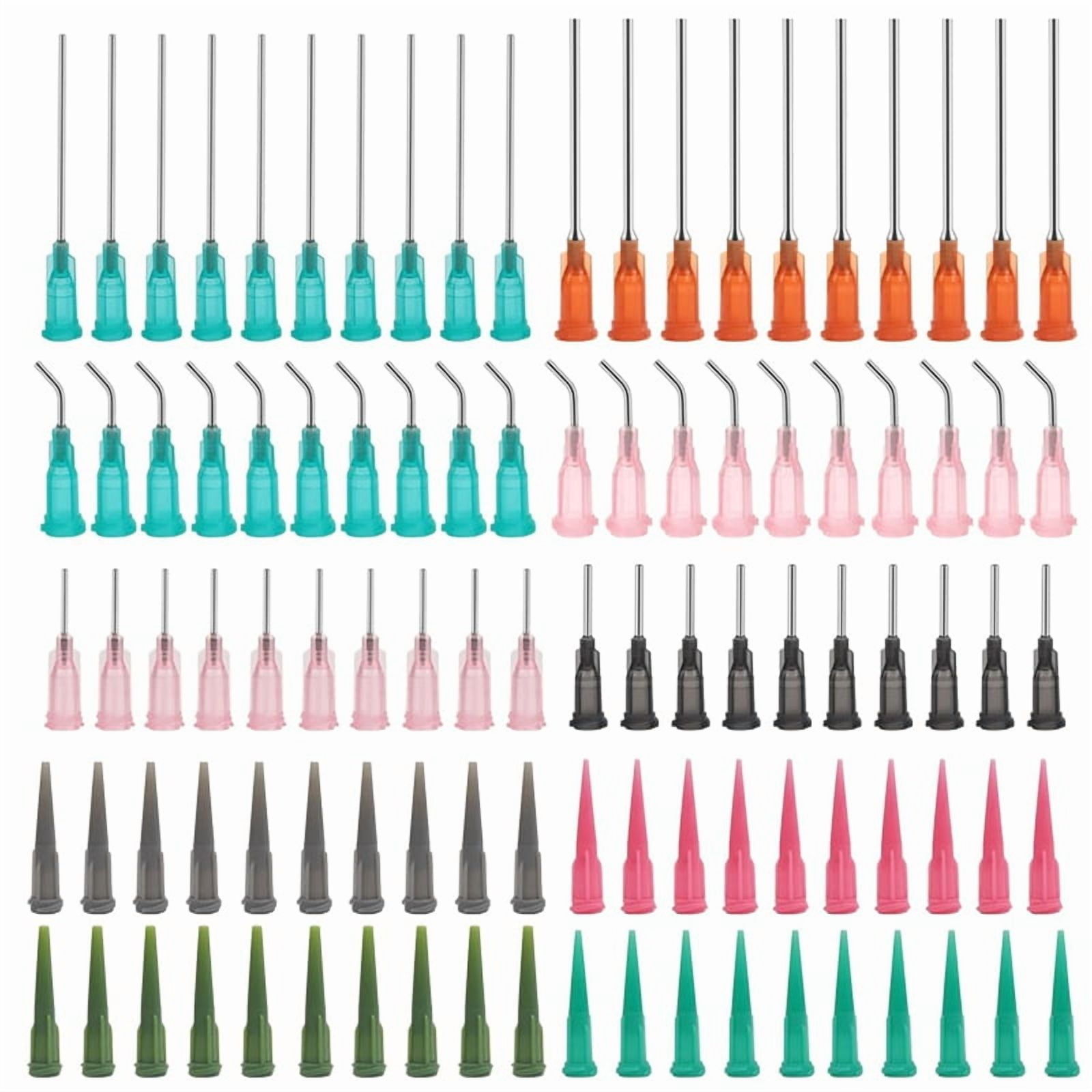 100 Pieces Industrial Blunt Tip Dispensing Needles With Luer Lock For Liquid | UK