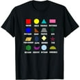 thumbnail image 1 of Different Geometric Shapes T-Shirt, 1 of 3