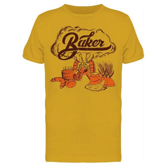 Different Kinds Of Bread T-Shirt Men -Image by Shutterstock, Male Medium