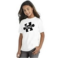 thumbnail image 1 of Different Not Less Autism Puzzle Crewneck T Shirts Boy Girl Teen Brisco Brands S, 1 of 6