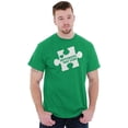 thumbnail image 1 of Different Not Less Autism Puzzle Men's Graphic T Shirt Tees Brisco Brands L, 1 of 6