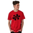 thumbnail image 1 of Different Not Less Autism Puzzle Men's Graphic T Shirt Tees Brisco Brands S, 1 of 6