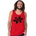 thumbnail image 1 of Different Not Less Autism Puzzle Plus Size Graphic Tank Top Brisco Brands 3X, 1 of 5