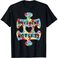 thumbnail image 1 of Different Not Less Shirt Autism Awareness Puzzle Autistic T-Shirt, 1 of 4