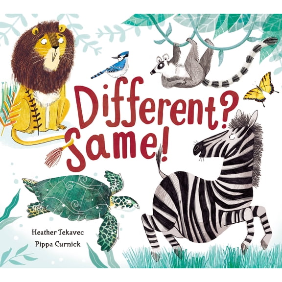 Different? Same! (Board book)