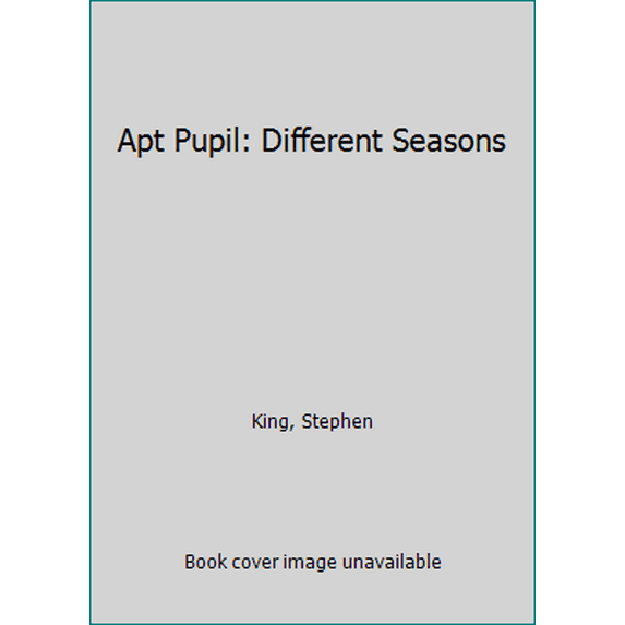 Pre-Owned Different Seasons : Rita Hayworth and Shawshank Redemption; Apt Pupil; The Body; The Breathing Method (Paperback) 0451197127 9780451197122