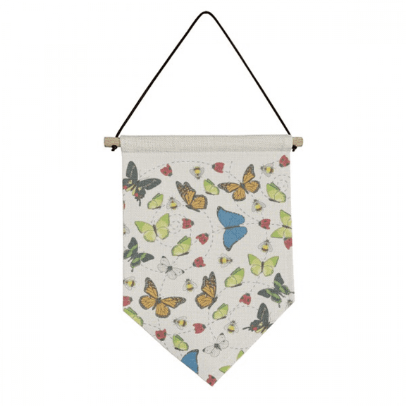 Different Sizes of Flying  Canvas Flag Hanging Wall Art Decor Banner