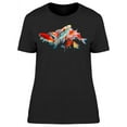 thumbnail image 1 of Different Species Elegant Fish T-Shirt Women -Image by Shutterstock, Female x-Large, 1 of 2