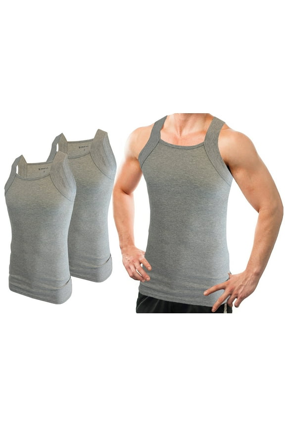 2 Pack Basic G-Unit Tank Tops for Men