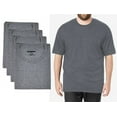 thumbnail image 1 of Different Touch 4 Pack Men BIG and TALL 100% Cotton Crew Neck Short Sleeve T-Shirts, 1 of 3