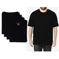 thumbnail image 1 of Different Touch 4 Pack Men BIG and TALL 100% Cotton Crew Neck Short Sleeve T-Shirts, 1 of 3