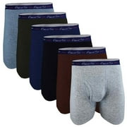 Different Touch 6 Mens USA Big & Tall Signature Logo Leg Boxer Briefs Underwear