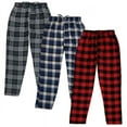 thumbnail image 1 of Different Touch BIG & TALL Men Pajama Lounge 100% Cotton Pants Bottoms, 1 of 6