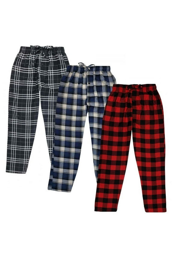 BIG & TALL Men Pajama Lounge 100% Cotton Pants Bottoms