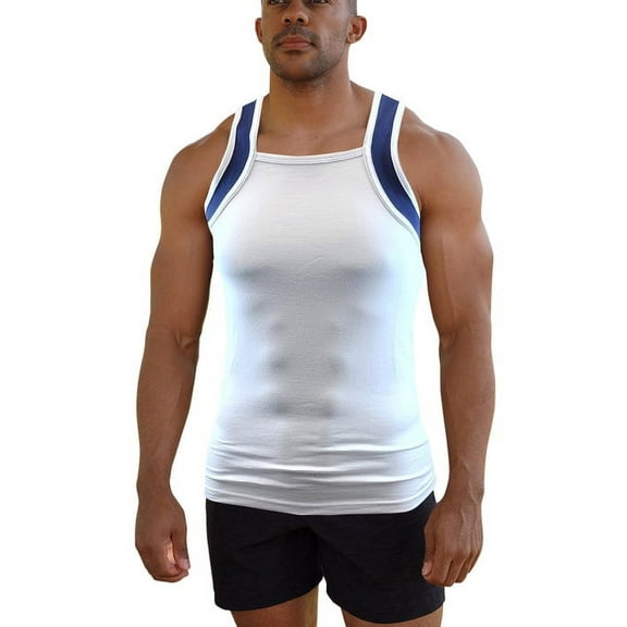 Different Touch G-Unit Style Square Cut Tank Top for Men