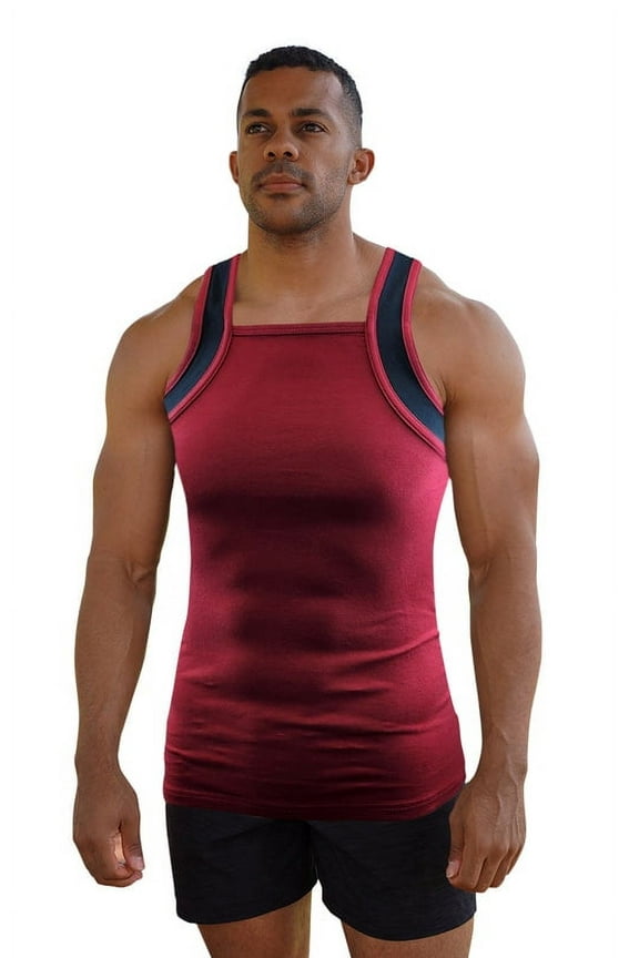 G-Unit Style Square Cut Tank Top for Men