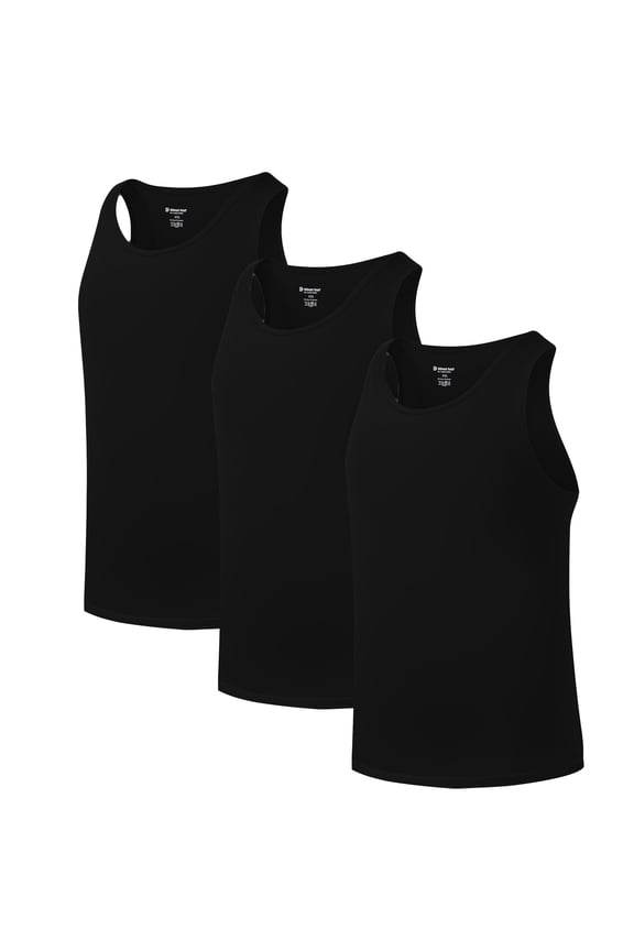Men's Rayon Tank Tops, Pack of 3