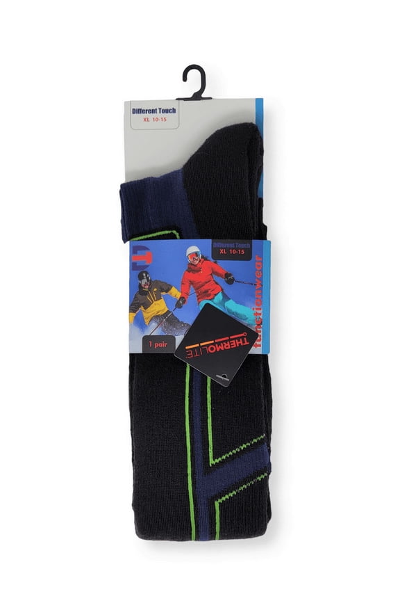 Unisex Skiing Hiking Camping High Performance Thermolite Wool Ski Socks