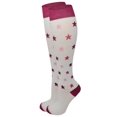 thumbnail image 1 of Different Touch Women Mini Stars Design Compression Knee High Socks, 1 of 4