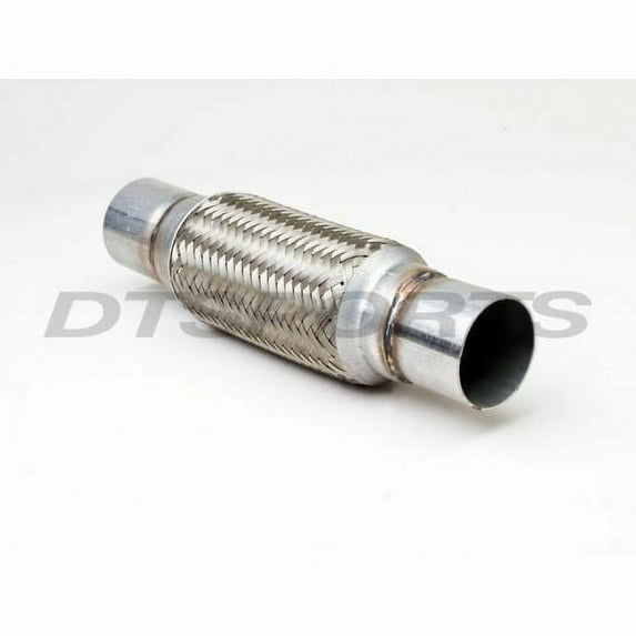 Different Trends DTF-2504N Double Braided Flexible Pipe w/ Nipple 2.5"IDx4"x8"L