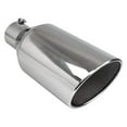 thumbnail image 1 of Different Trends  Diesel Series Round Rolled Edge Angle Cut Bolt-On Exhaust Tip, 1 of 1