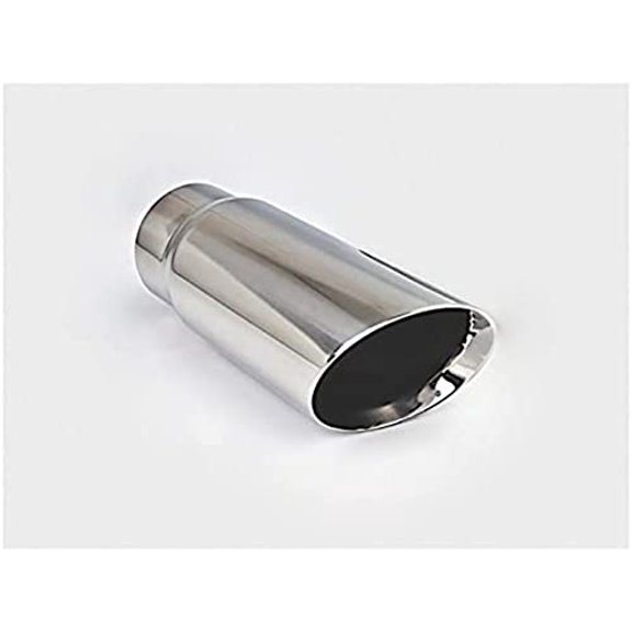 Different Trends Double Wall Angle Ss Exhaust Tip 2.50In Id / 3.50In Od