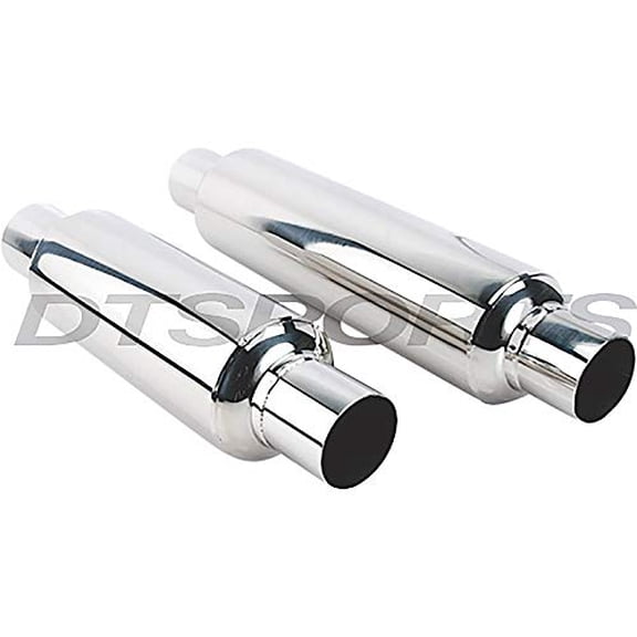 Different Trends Rsn 254019 4.00In X 19.00In Resonator Hi Polished Ss Muffler