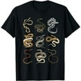 thumbnail image 1 of Different Types Of Snakes for snake lovers T-Shirt, 1 of 5