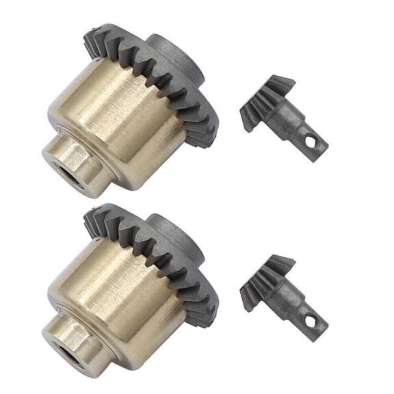 Differential Axle Gear Kit Upgrades For FMS 1/24 FCX24 Crawler RC Car Gear 2Sets