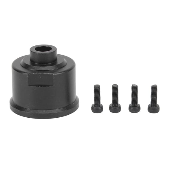 Differential Case Front Rear Universal Differential Case for Slash 4X4 VXL for Stampede 1/10 Cars Black
