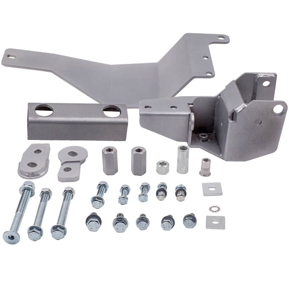 Differential Drop Kit for Chevy Silverado & GMC Sierra 4WD 2001-2010 - Reduces CV Angle with 2-3" Lift - Includes Skid Plate & Hardware - MXR02FXSY