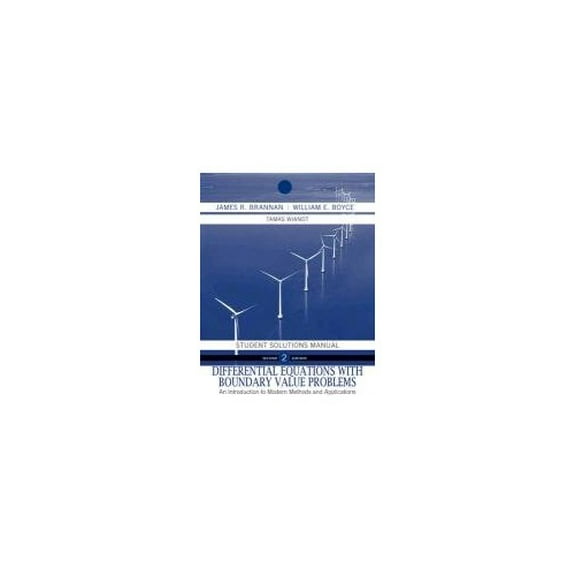 Pre-Owned Differential Equations, Student Solutions Manual: An Introduction to Modern Methods and Applications
