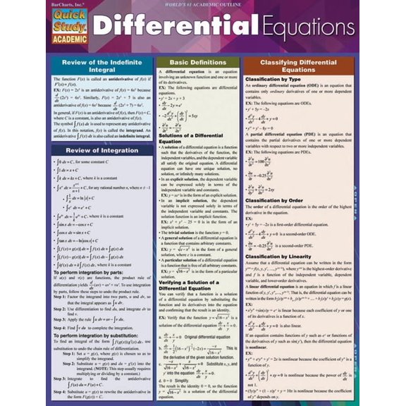 Differential Equations (Other)