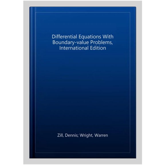 Differential Equations With Boundary-value Problems, International Edition