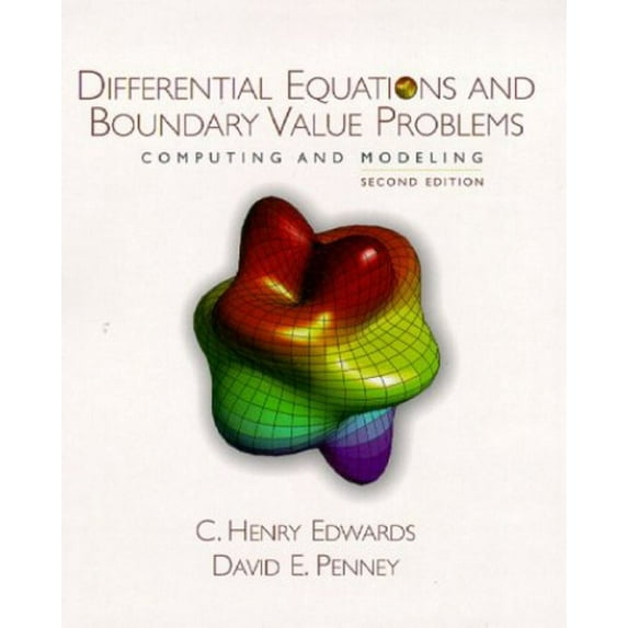 Pre-Owned Differential Equations and Boundary Value Problems: Computing and Modeling Paperback