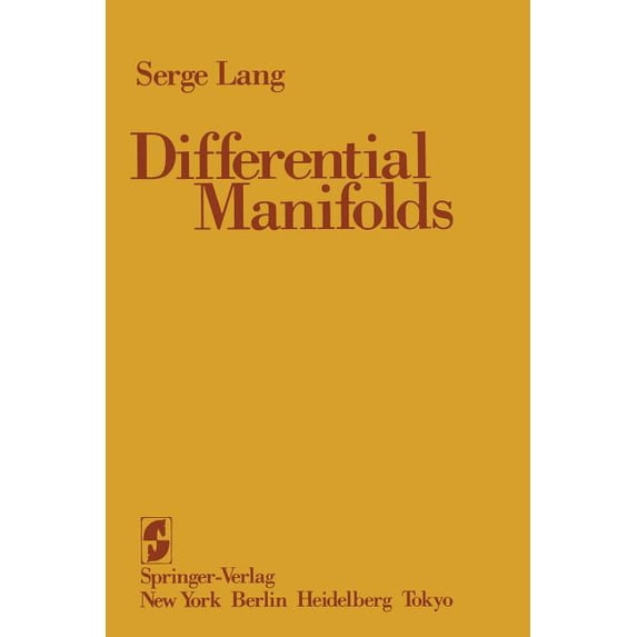 Differential Manifolds, (Paperback)