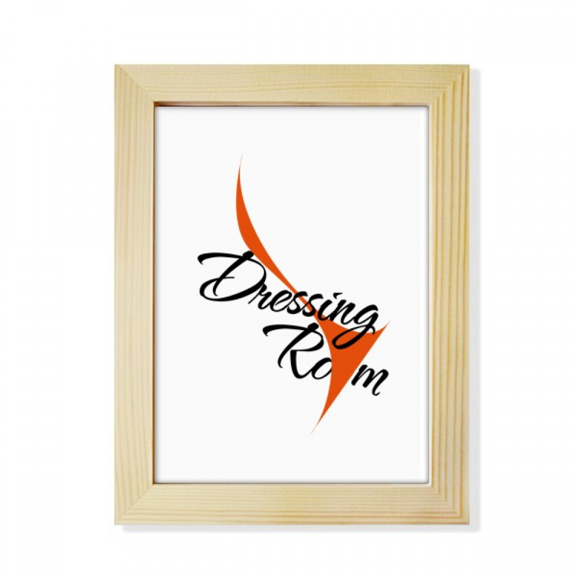 Differential Understanding Makeup Dressing Desktop Adorn Photo Frame Display Art Painting Wooden